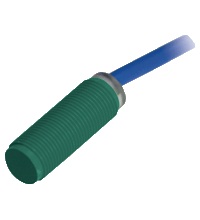 Pepperl&plus;Fuchs Inductive Proximity Plastic Barrel Sensor; 12mm; Embeddable; 8.2VDC; NC; NAMUR; 2m Potted Cable